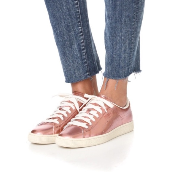 puma metallic rose gold puma metallic rose gold